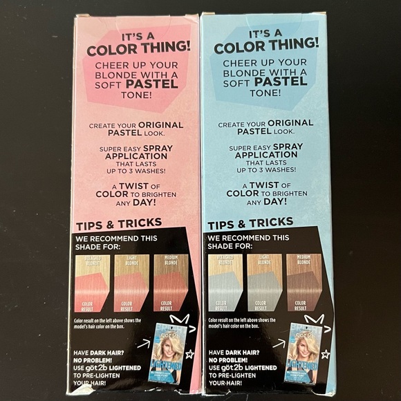 New Got2b Schwarzkopf “Head Turner” Temporary Hair Color - Picture 2 of 2